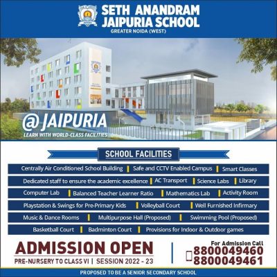 Seth Anandram Jaipuria School – Greater Noida (West) – Best School in ...